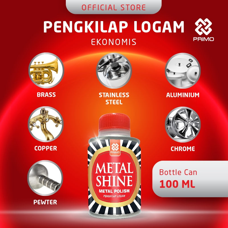 Metal Shine 100mL - Pembersih & Pengilap Logam Serbaguna