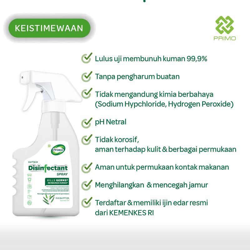 Disinfektan Semprot Permukaan Udara Eucalyptus 20L - Non Alkohol