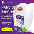 Hand Gel Sanitizer Lavender 20L - antiseptik pembersih tangan tanpa bilas
