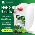 Hand Gel Sanitizer Greentea 20L - antiseptik pembersih tangan tanpa bilas