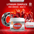 Gemuk Kompleks Lithium Suhu Tinggi & Tugas Berat HT Merah #3 - 227gr