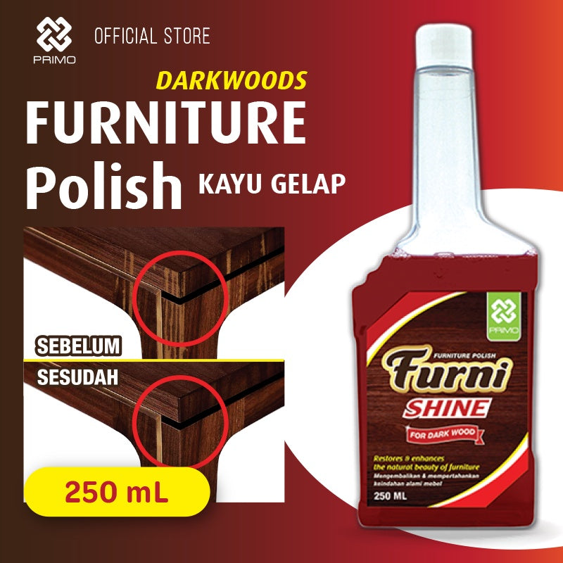 Furnishine Darkwood Oil 250mL - Minyak Pengkilap Furnitur