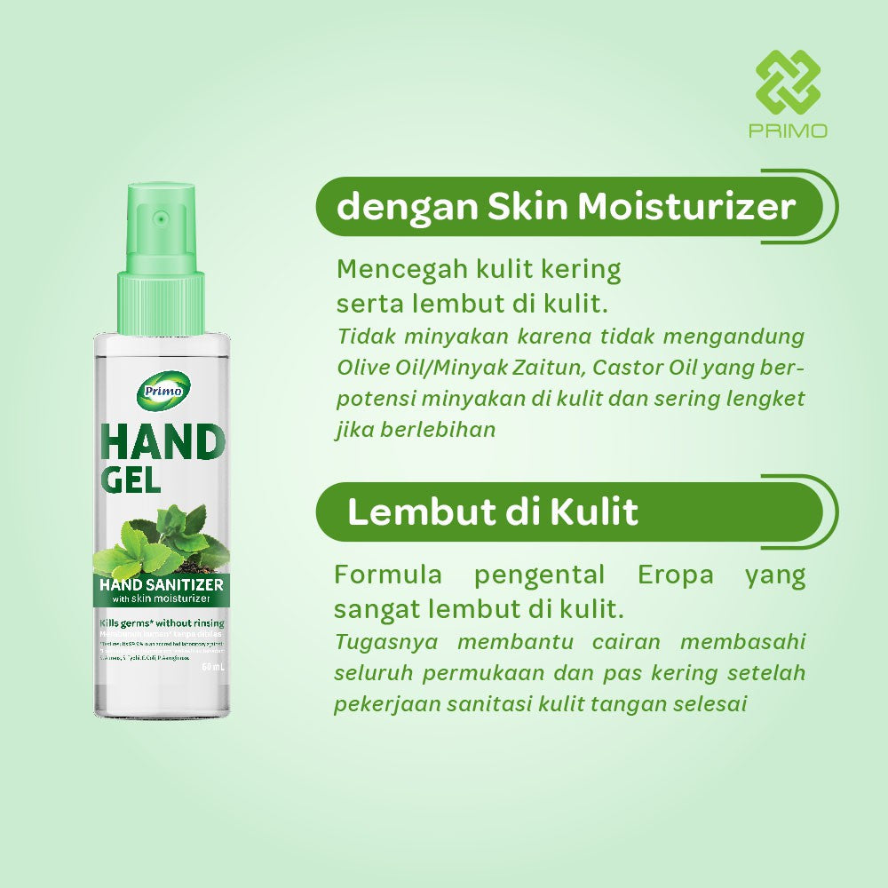 Handgel Sanitizer Liquid Thin Gel Greentea 20L - antiseptik pembersih tangan tanpa bilas