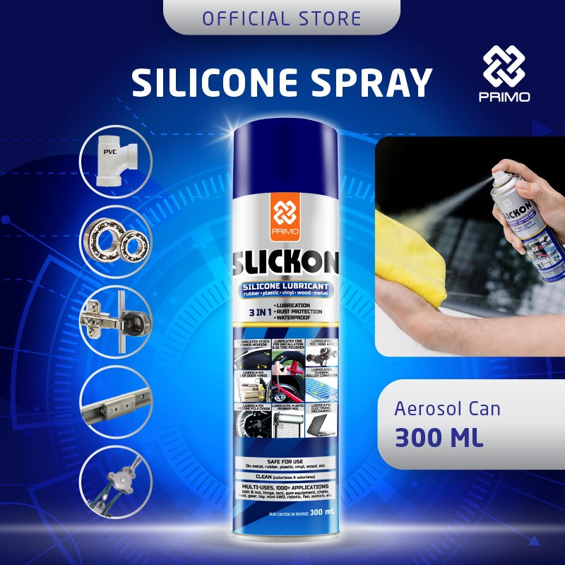 Slickon 300mL - Pelumas Silikon Khusus Karet dan Plastik