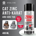 Zinc Coat 400mL - Cat Anti Karat & Korosi (Heavy Duty - Warna Abu-abu Tua)