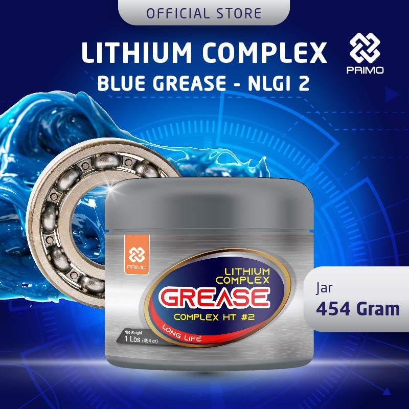 Complex HT Blue #2 - Gemuk Lithium Kompleks Suhu Tinggi & Tugas Berat (NLGI 2) 454gr