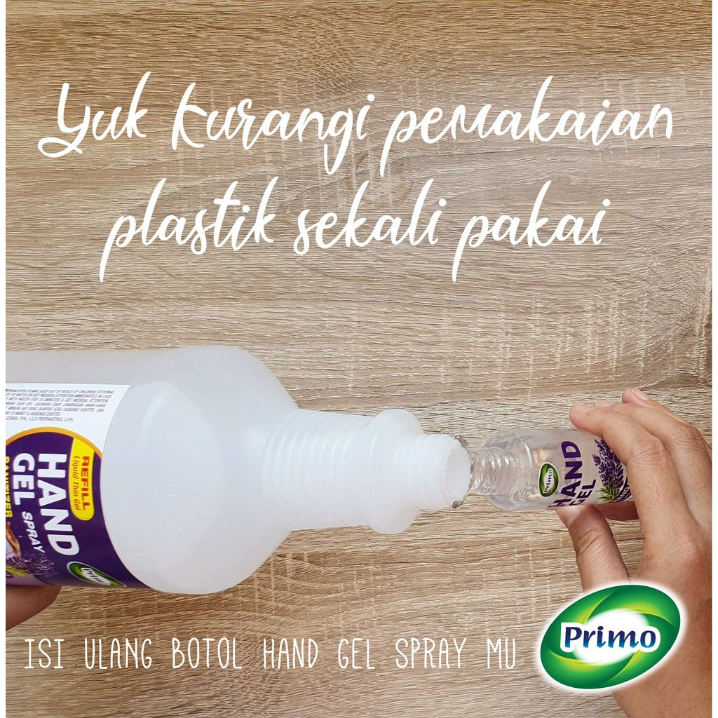Handgel Sanitizer Liquid Thin Gel Greentea 20L - antiseptik pembersih tangan tanpa bilas