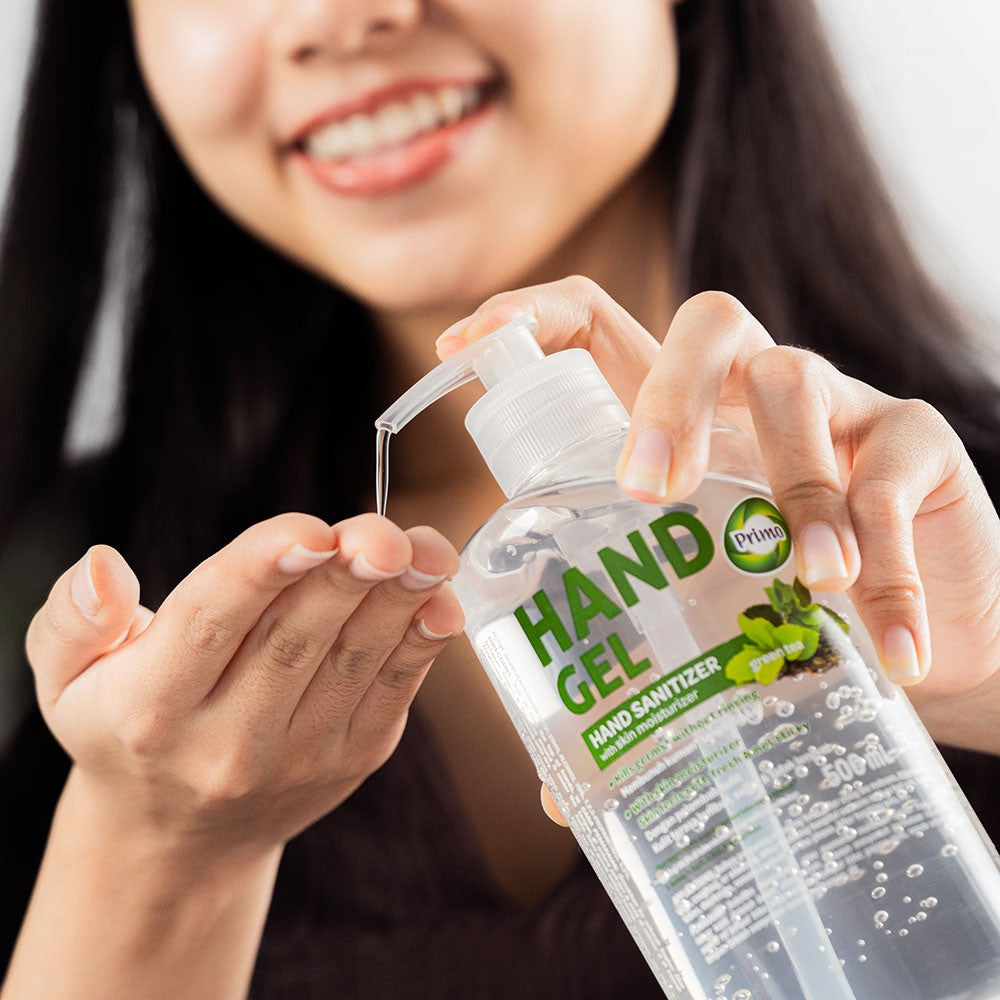 Hand Gel Sanitizer Greentea 4L - antiseptik pembersih tangan tanpa bilas