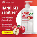 Hand Gel Sanitizer Apel 500mL - antiseptik pembersih tangan tanpa bilas