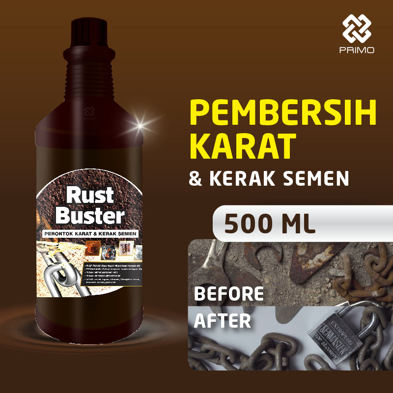 Rust Buster 500mL - Pembersih Karat & Kerak Semen