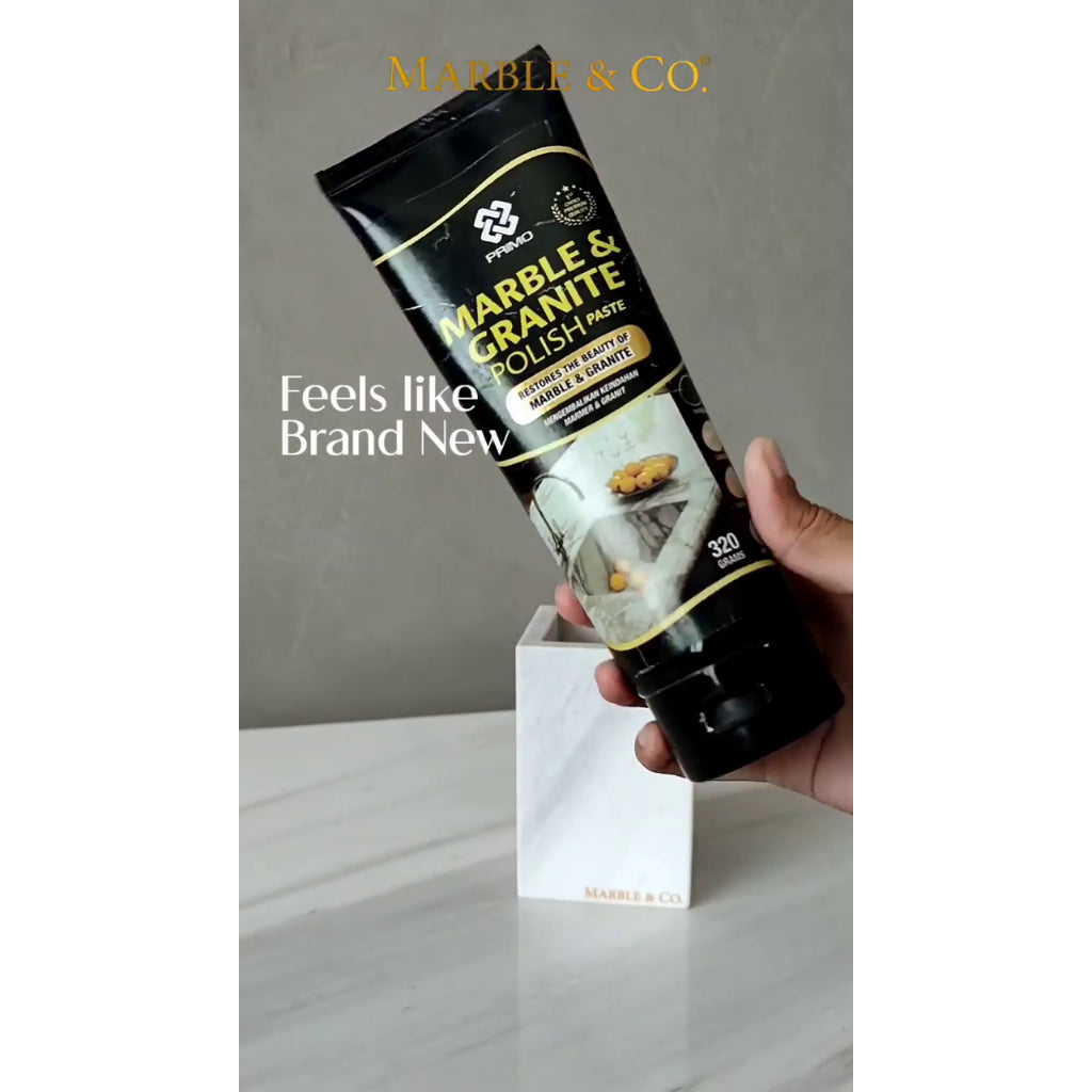 Marble & Granite Polish Pasta 320Gr - Pemoles & Pengkilap Marmer Granit Siap Pakai