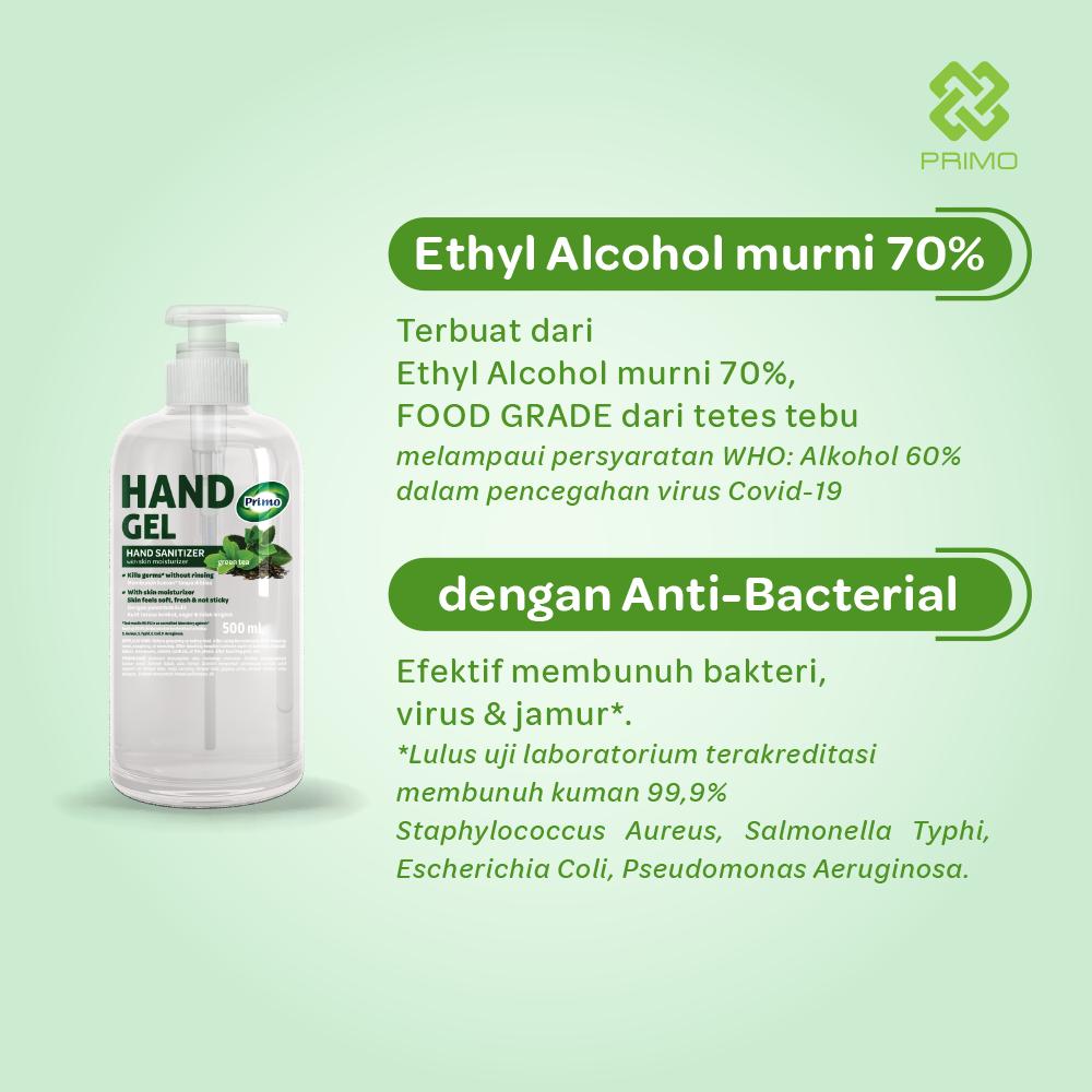 Hand Gel Sanitizer Greentea 4L - antiseptik pembersih tangan tanpa bilas