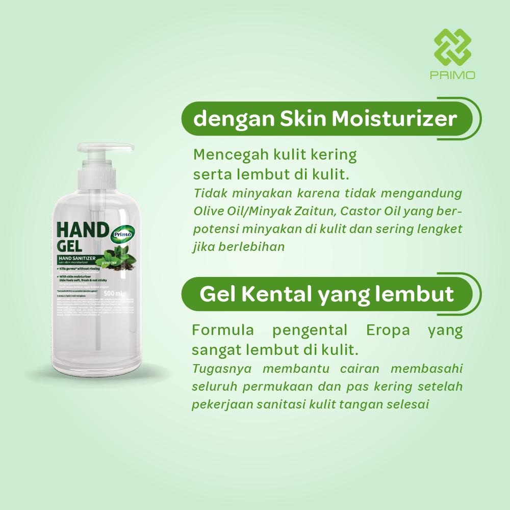Hand Gel Sanitizer Greentea 4L - antiseptik pembersih tangan tanpa bilas