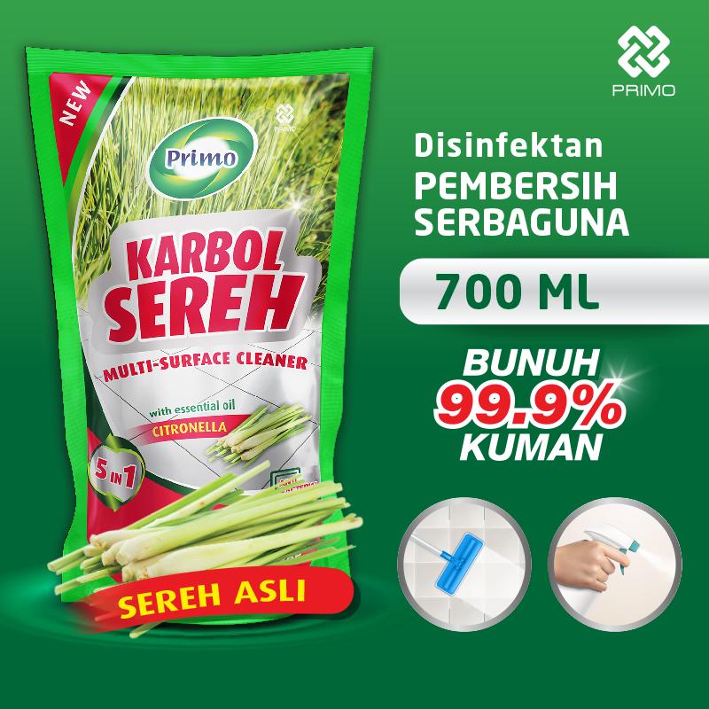 Karbol Sereh Citronella Asli 700mL - Pembersih Serbaguna Disinfectant Anti Kuman