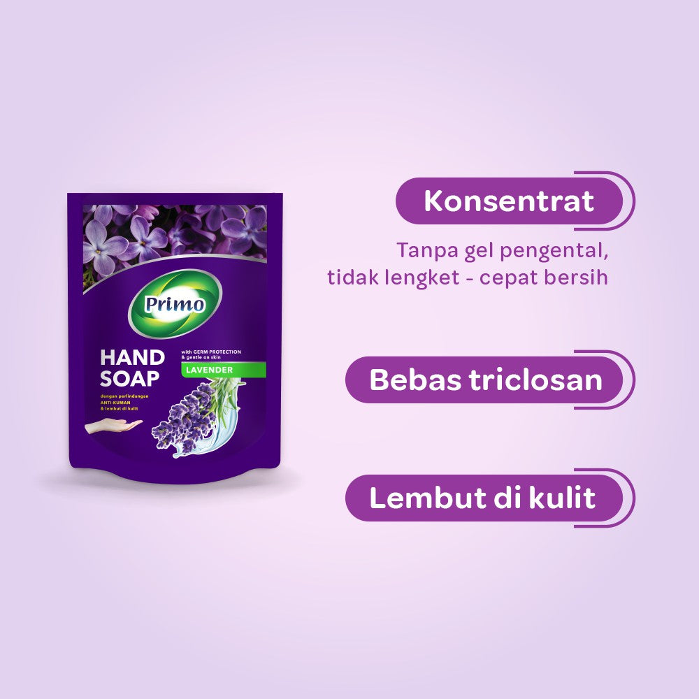 Handsoap Lavender 400mL - Sabun Cuci Tangan Anti Bakteri