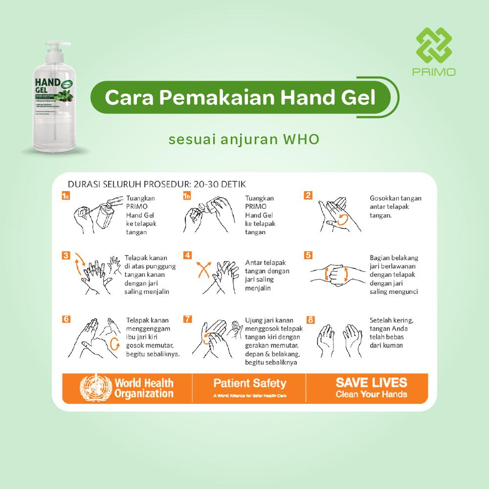 Hand Gel Sanitizer Greentea 4L - antiseptik pembersih tangan tanpa bilas