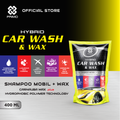 Car Wash & Wax 400ml - Hybrid Car Shampoo With Carnauba Wax