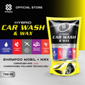 Car Wash & Wax 700ml - Hybrid Car Shampoo With Carnauba Wax
