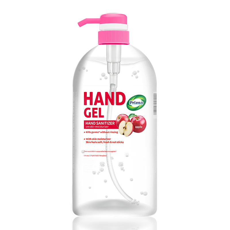 Cairan Hand Sanitizer Gel Tipis Apel 1L Pompa - antiseptik pembersih tangan tanpa bilas