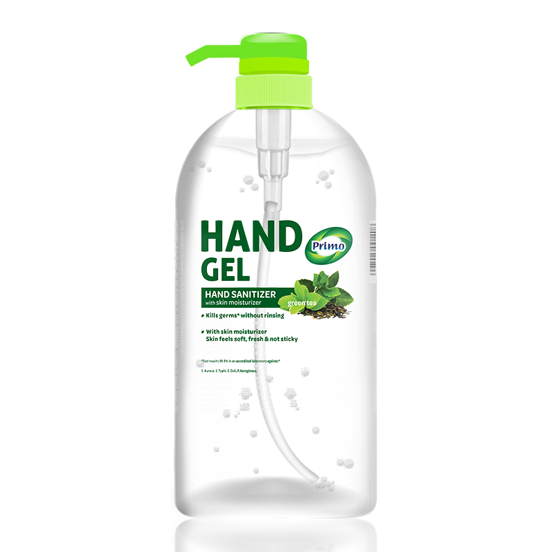 Cairan Pembersih Tangan Gel Tipis Greentea 1L Pump - Antiseptik Pembersih Tangan Tanpa Bilas