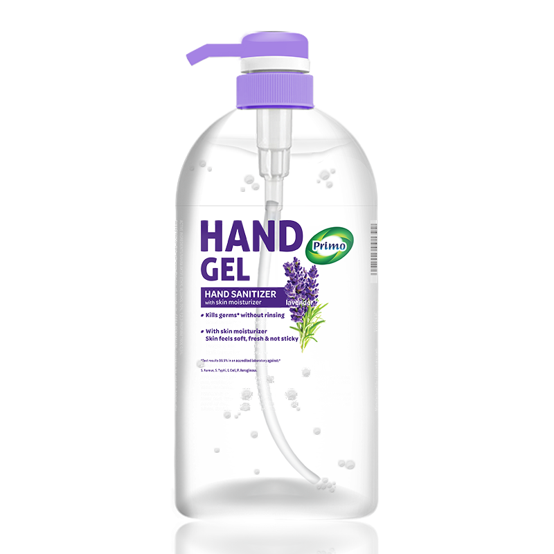 Handgel Sanitizer Liquid Thin Gel Lavender 1L Pump - antiseptik pembersih tangan tanpa bilas