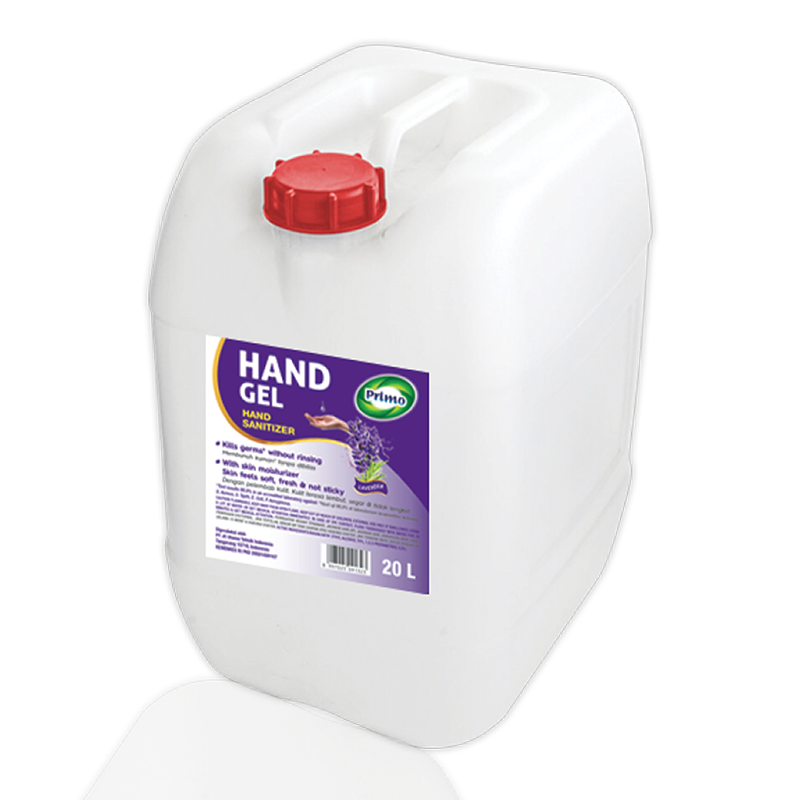Cairan Handgel Sanitizer Gel Tipis Lavender 20L - antiseptik pembersih tangan tanpa bilas