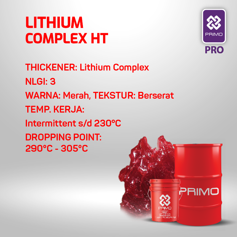 Complex HT Red #3 - High Temperature & Heavy Duty Lithium Complex Grease 15,86Kg