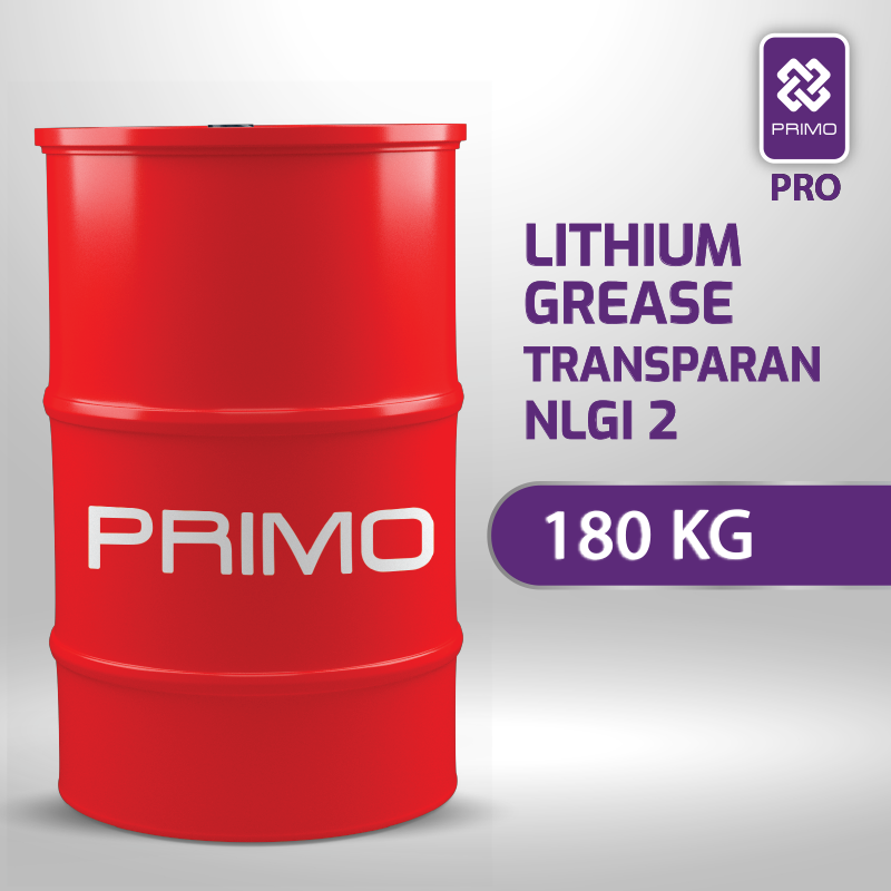 Multium Ep#2 - Gemuk Lithium Multiguna Tekanan Ekstrem (NLGI 2) 180Kg , Warna Transparan