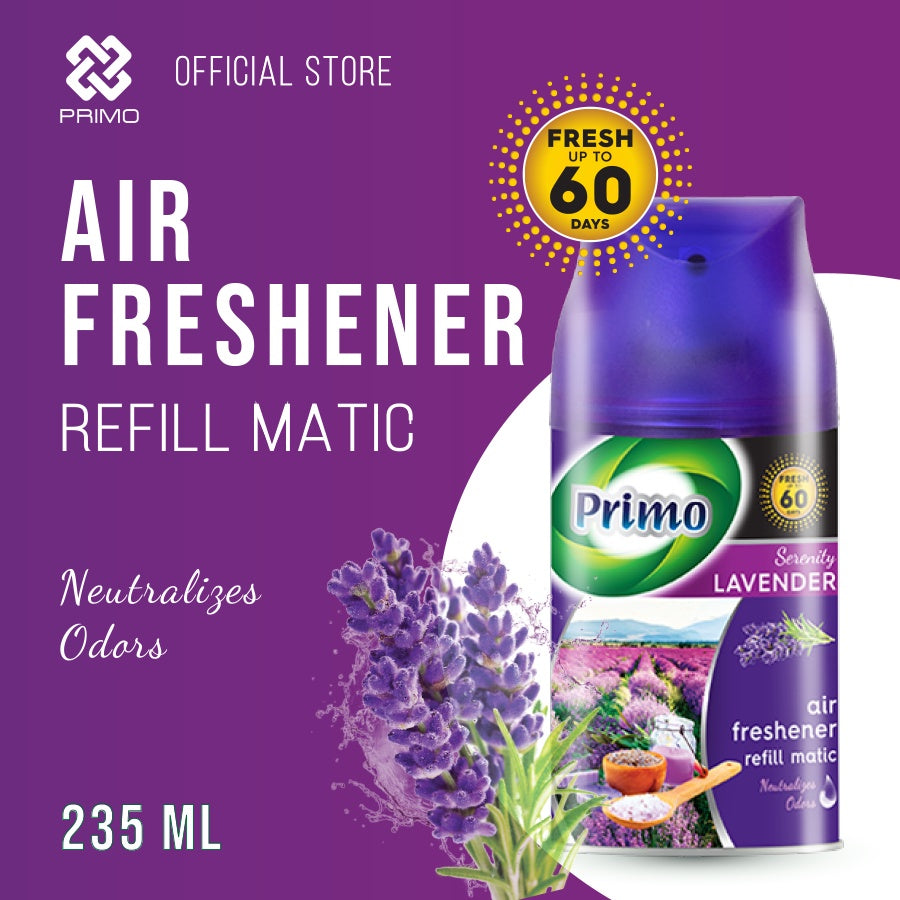 Refresh Matic 235ml Lavender - Pengharum Ruangan Otomatis