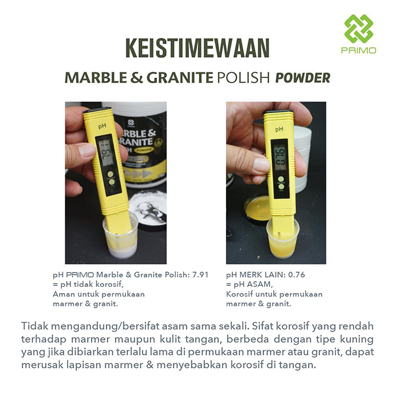 Marble & Granite Polish Powder 300Gr - Pemoles & Pengkilap Marmer Granit