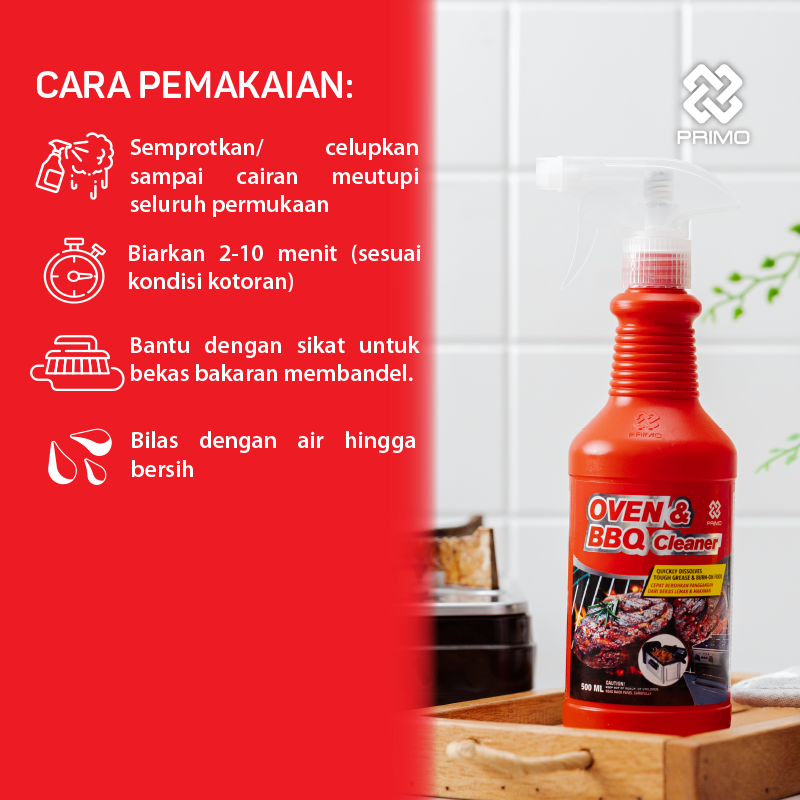 Oven & Bbq Cleaner 5L - Pembersih Kerak Panci, Kompor, Panggangan