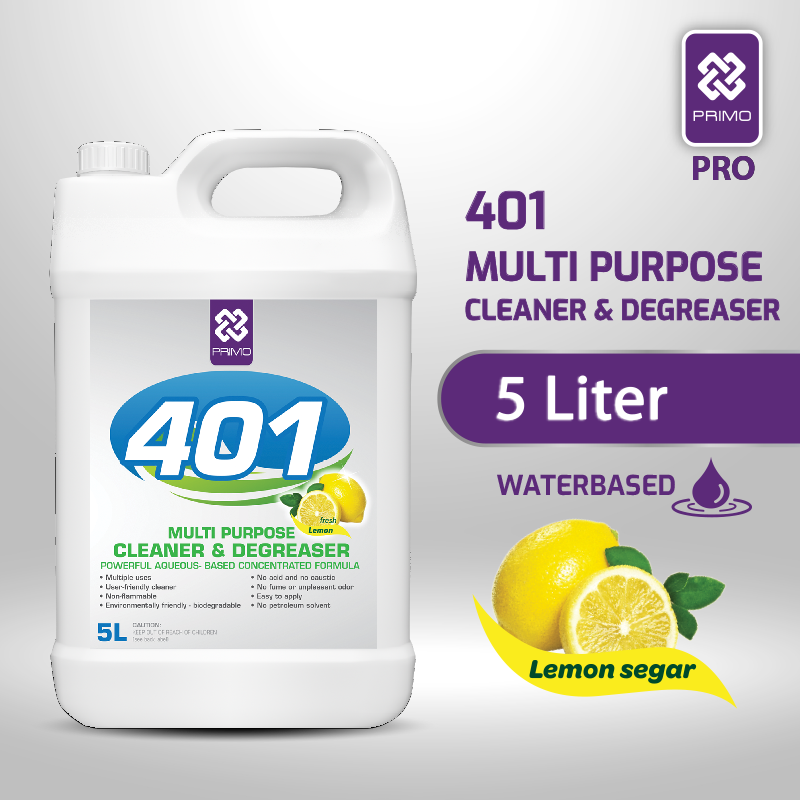 Multipurpose Cleaner 401 - Pembersih & Degreaser Multifungsi Biodegradable 5L