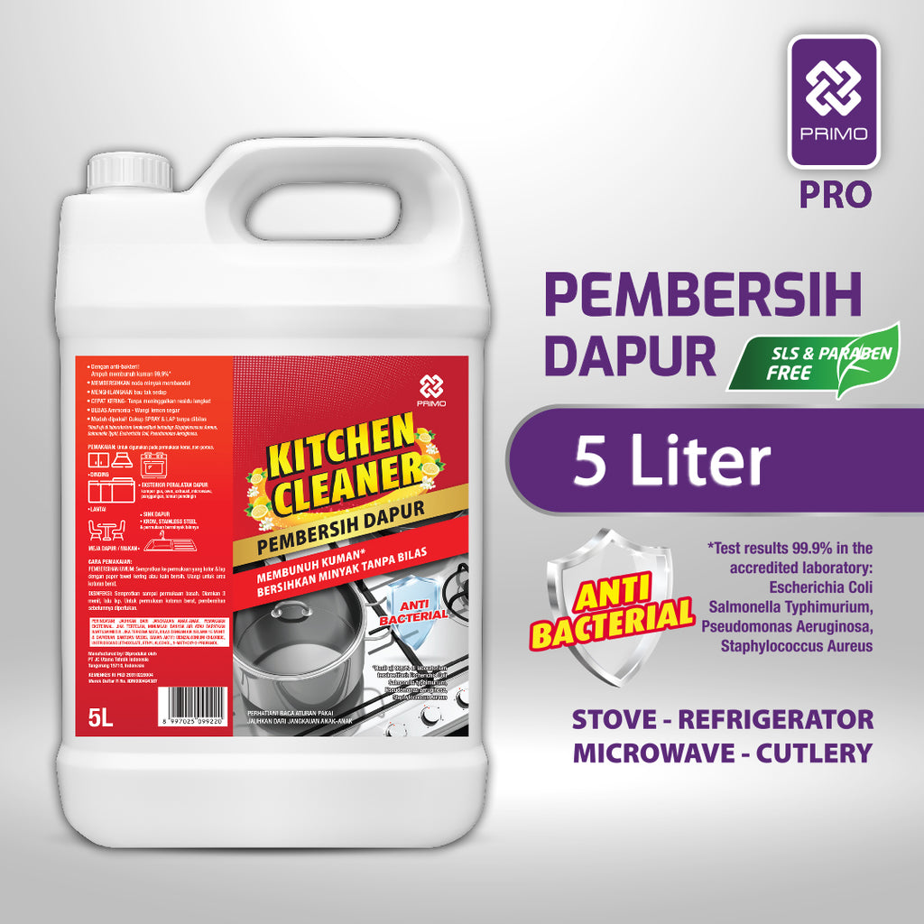 Pembersih Dapur 5L - Pembersih Kulkas dan Pembersih Minyak Dapur Anti Kuman