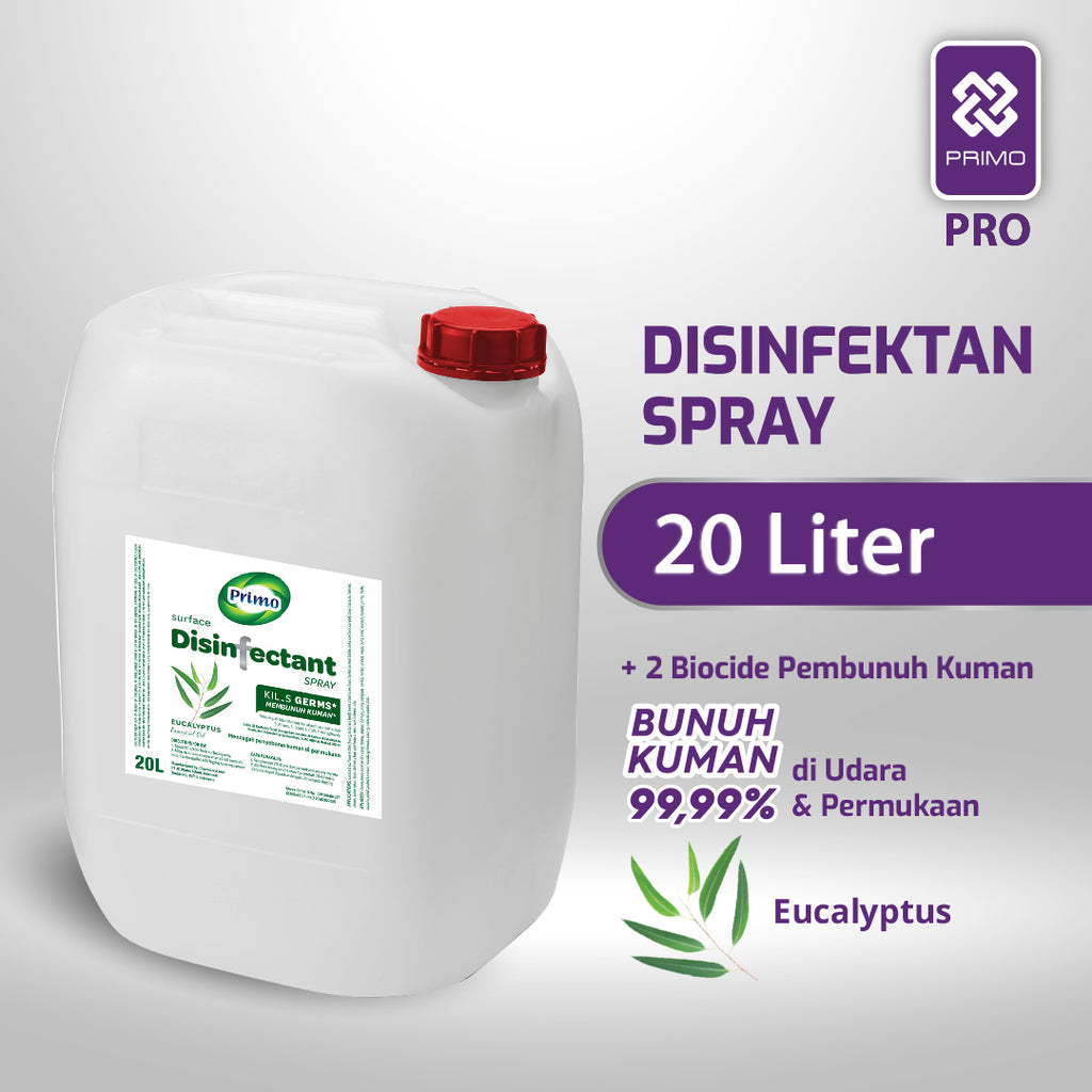 Disinfektan Semprot Permukaan Udara Eucalyptus 20L - Non Alkohol