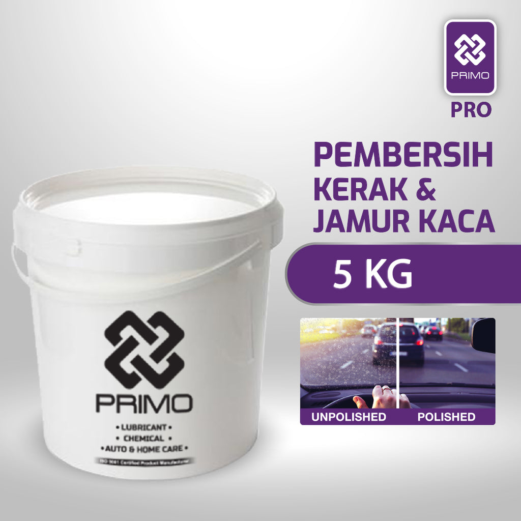Glass Polish 5Kg - Pembersih Kerak Jamur Kaca & Pengkilap Kaca