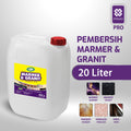 Marble & Granite Cleaner 20L - Pembersih Lantai Marmer, Granit, Parket Antibakteri