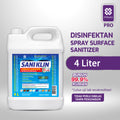 Saniklin Disinfectant Spray 4L - Pembersih Kulkas Surface Sanitizer Antiseptik