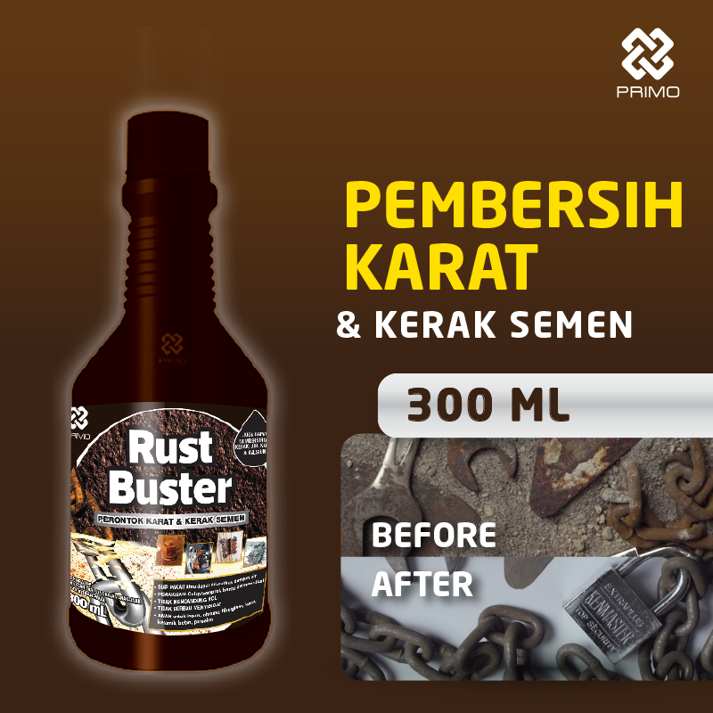 Rust Buster 300mL - Pembersih Karat & Kerak Semen ( Rust & Concrete Remover)