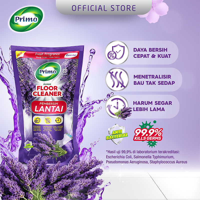 Floor Cleaner Lavender 700mL - Pembersih Lantai Anti Bakteri