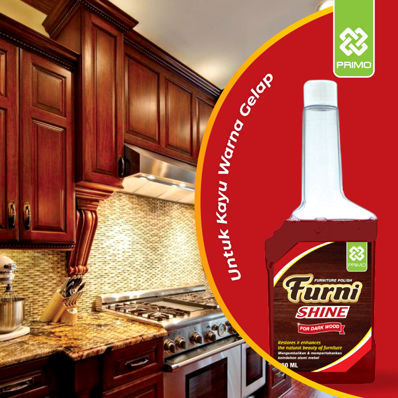 Furnishine Darkwood Oil 250mL - Minyak Pengkilap Furnitur