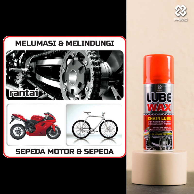 Lube Wax 150mL - Pelumas rantai dengan Lapisan Wax