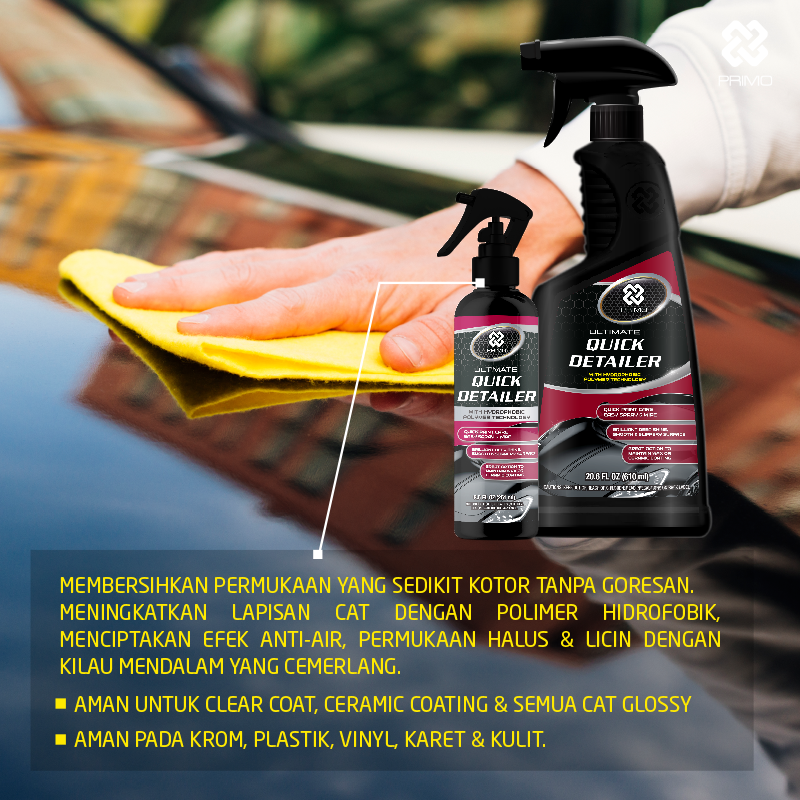 Quick Detailer 610mL - Semprot & Lap Perawatan Cepat Cat