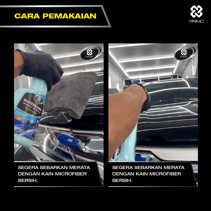 Pencuci & Wax Hidrofobik Tanpa Air 251mL