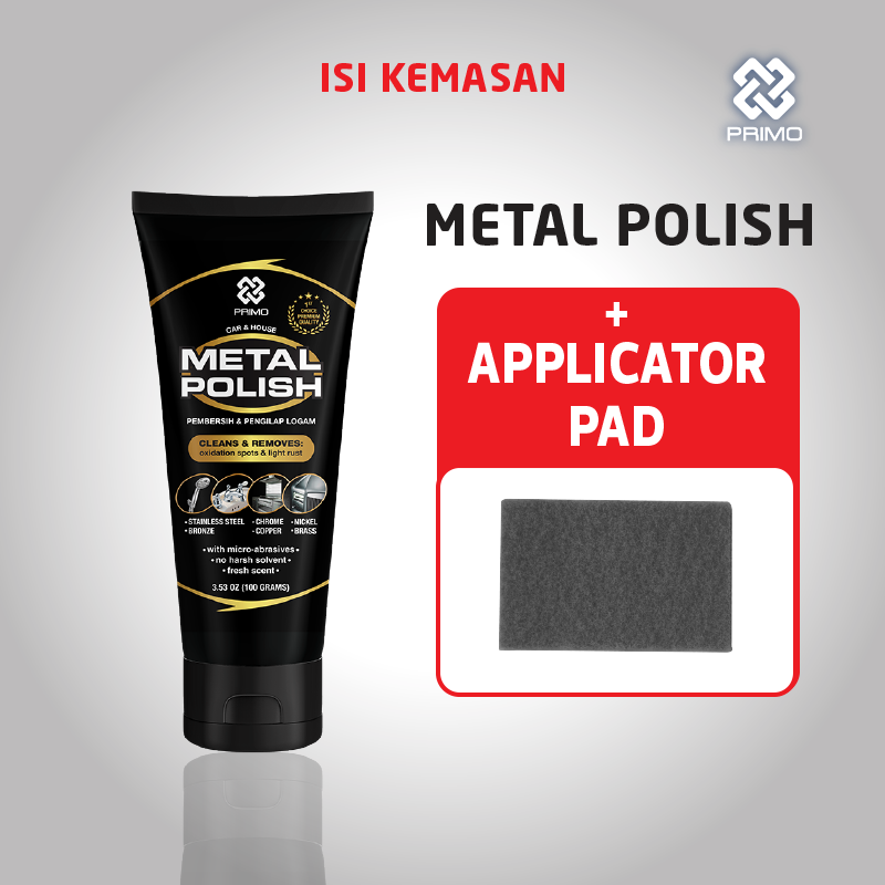 Metal Polish 100Gr - Pembersih Kerak Jamur Logam & Pengilap Logam