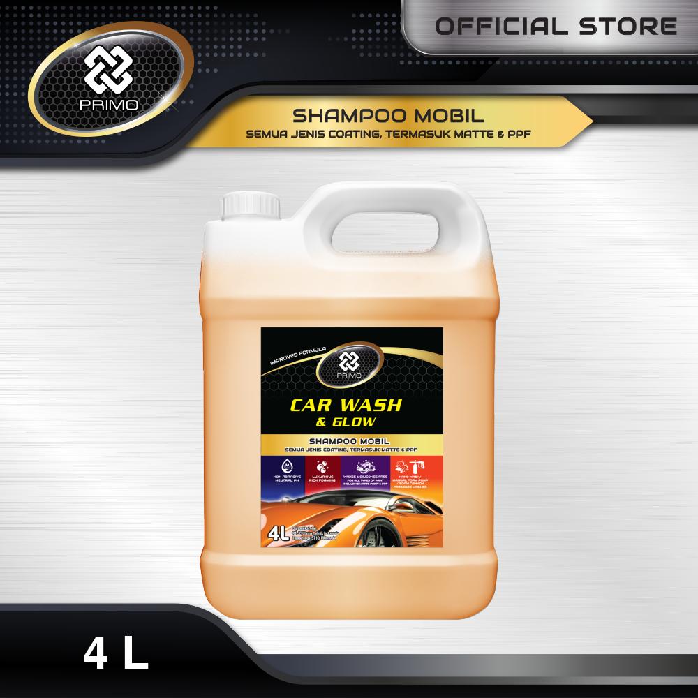 Car Wash & Glow 4L - Sampo Mobil Gold Class
