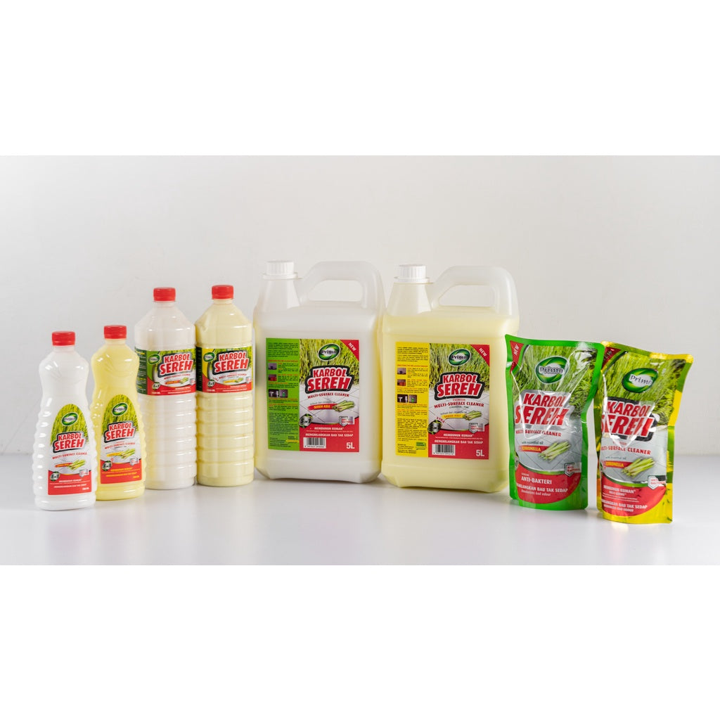 Karbol Sereh Citronella Asli 180mL - Pembersih Serbaguna Disinfektan Anti Kuman