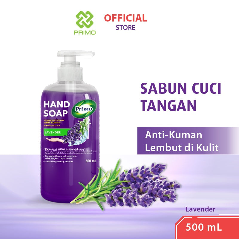 Handsoap Lavender 500mL - Sabun Cuci Tangan Anti Bakteri