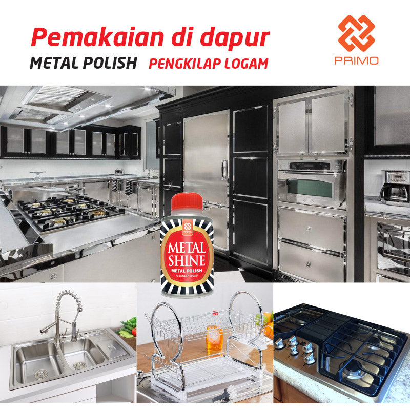 Metal Shine 100mL - Pembersih & Pengilap Logam Serbaguna