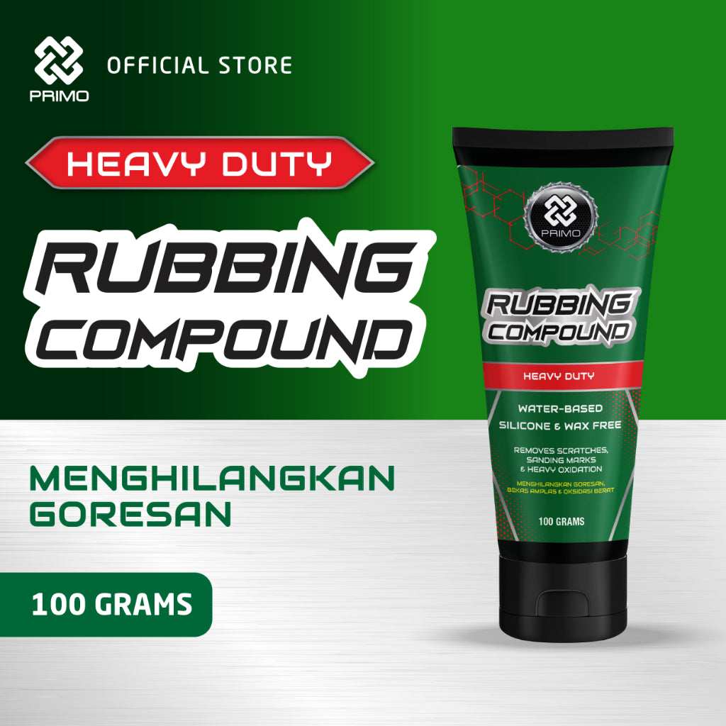 Rubbing Compound 100gr - Penghilang Goresan & Baret Heavy Duty