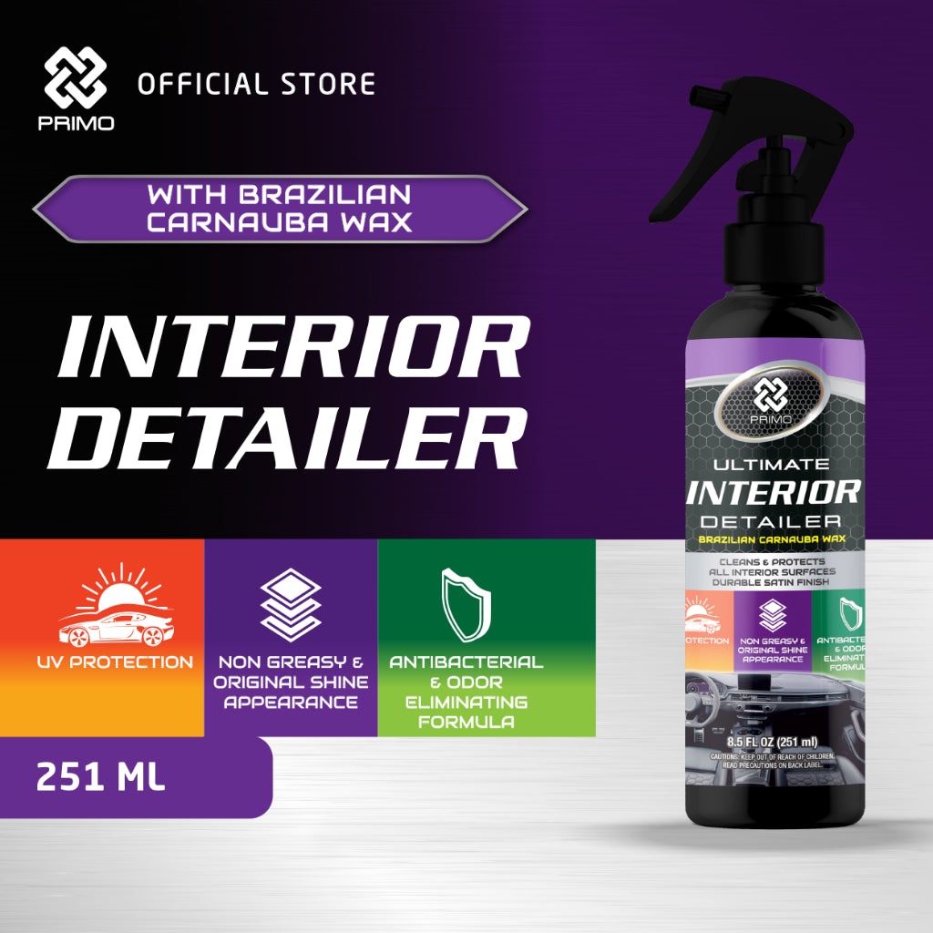 Ultimate Interior Detailer 251mL - Pembersih & Pelindung Interior dengan Carnauba Wax